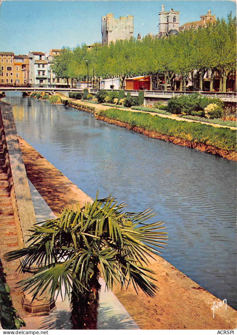 NARBONNE Les Bords Du Canal De La Robine 29(scan Recto-verso) MB2327 - Narbonne