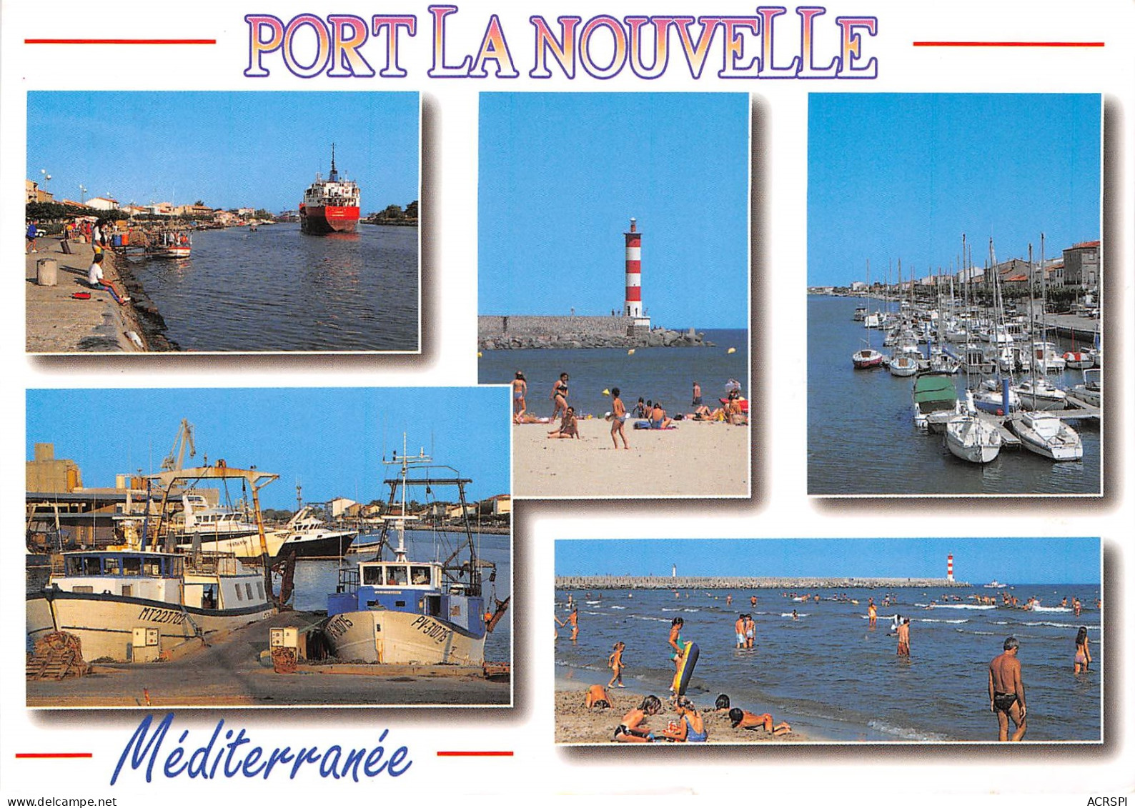 PORT LA NOUVELLE Au Bord De La Mediterranee 15(scan Recto-verso) MB2330 - Port La Nouvelle