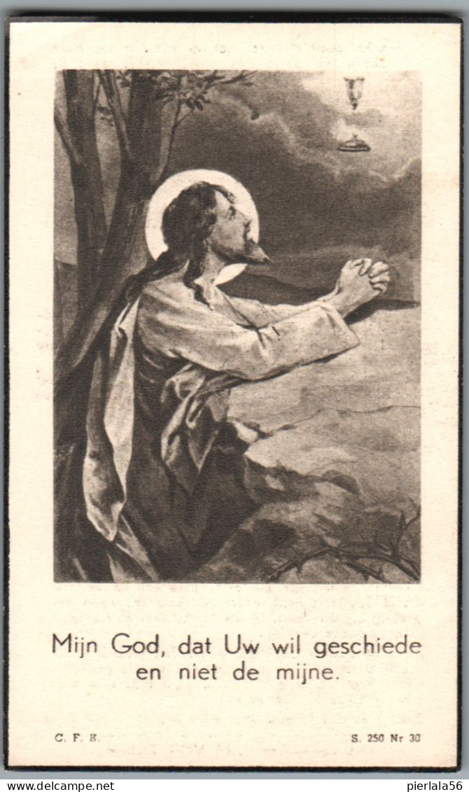Bidprentje Kaggevinne-Assent - Van Aerschot Eudoxia Maria (1890-1951) - Images Religieuses