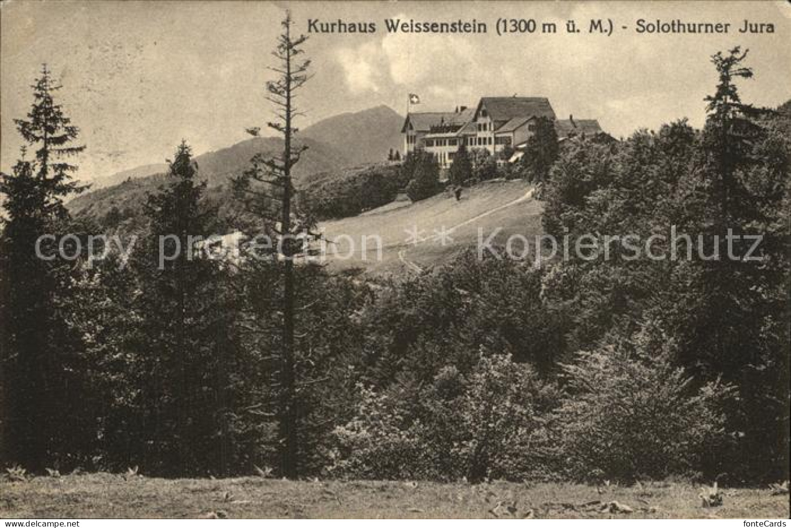 12512983 Solothurn Kurhaus Weissenstein Im Jura Solothurn - Altri & Non Classificati