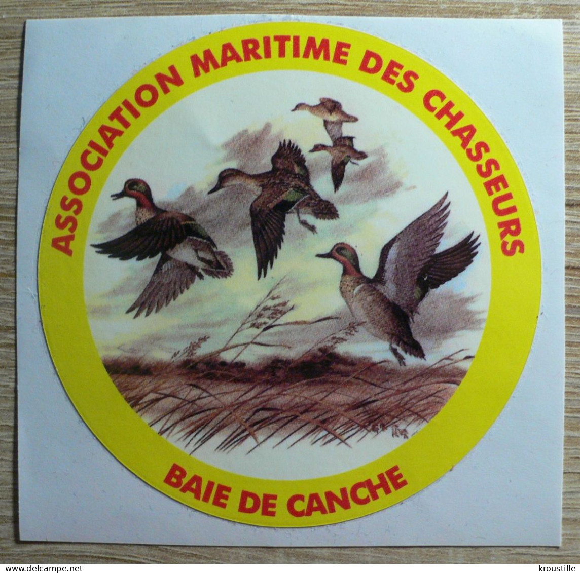 ASSOCIATION MARITIME CHASSEURS BAIE DE CANCHE - Stickers