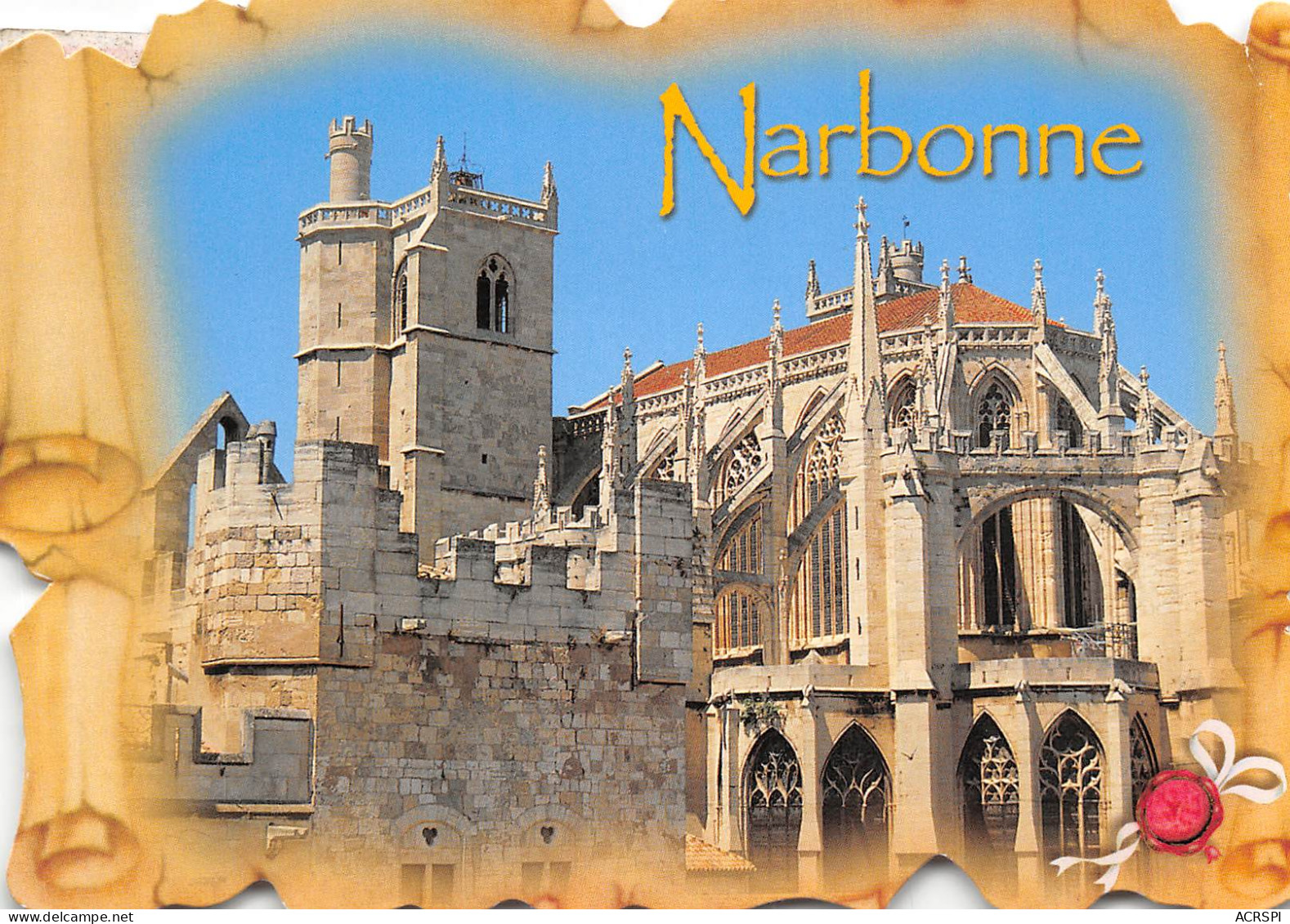 NARBONNE La Cathedrale Saint Just 20(scan Recto-verso) MB2331 - Narbonne