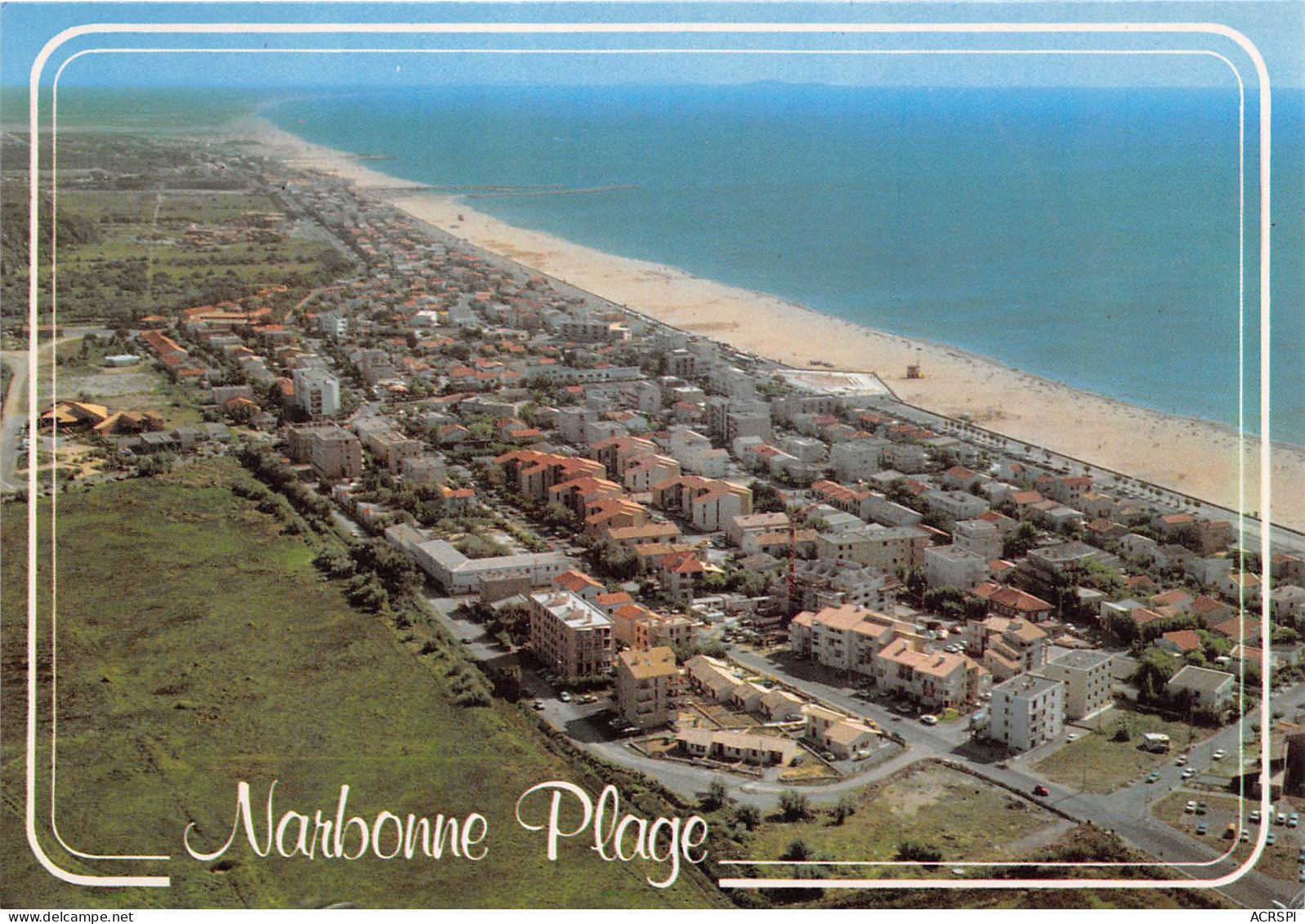 NARBONNE PLAGE Vue Aerienne 2(scan Recto-verso) MB2334 - Narbonne