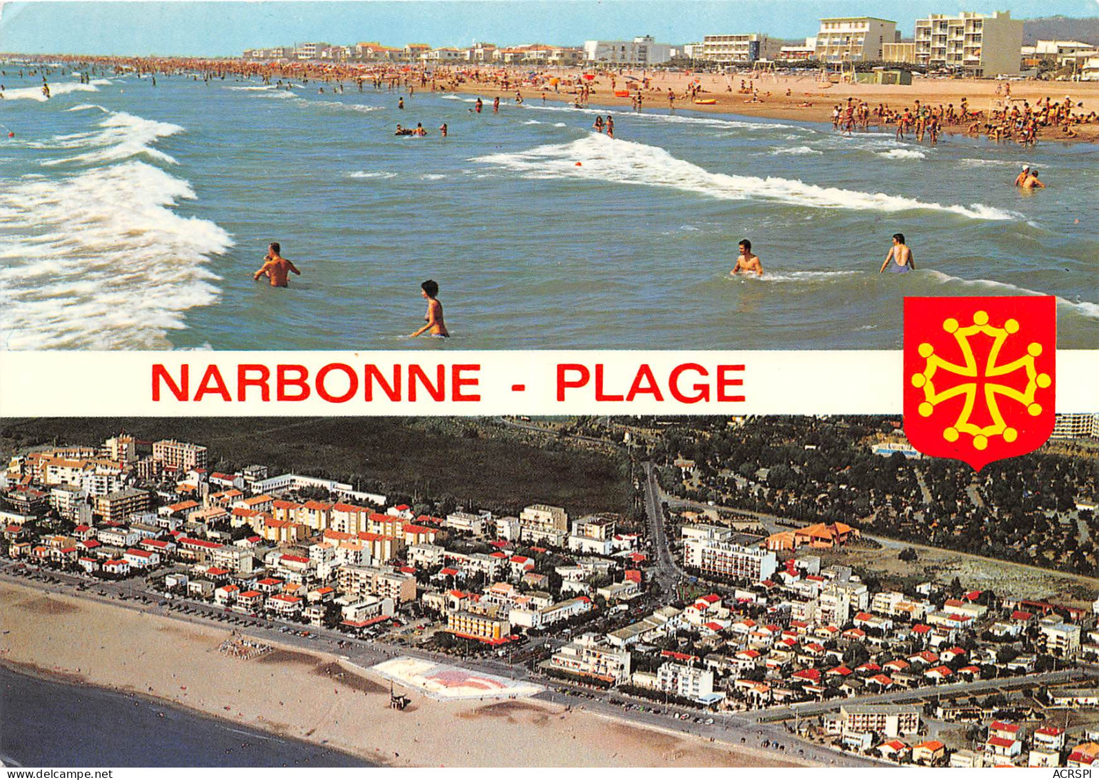 NARBONNE PLAGE 5(scan Recto-verso) MB2334 - Narbonne