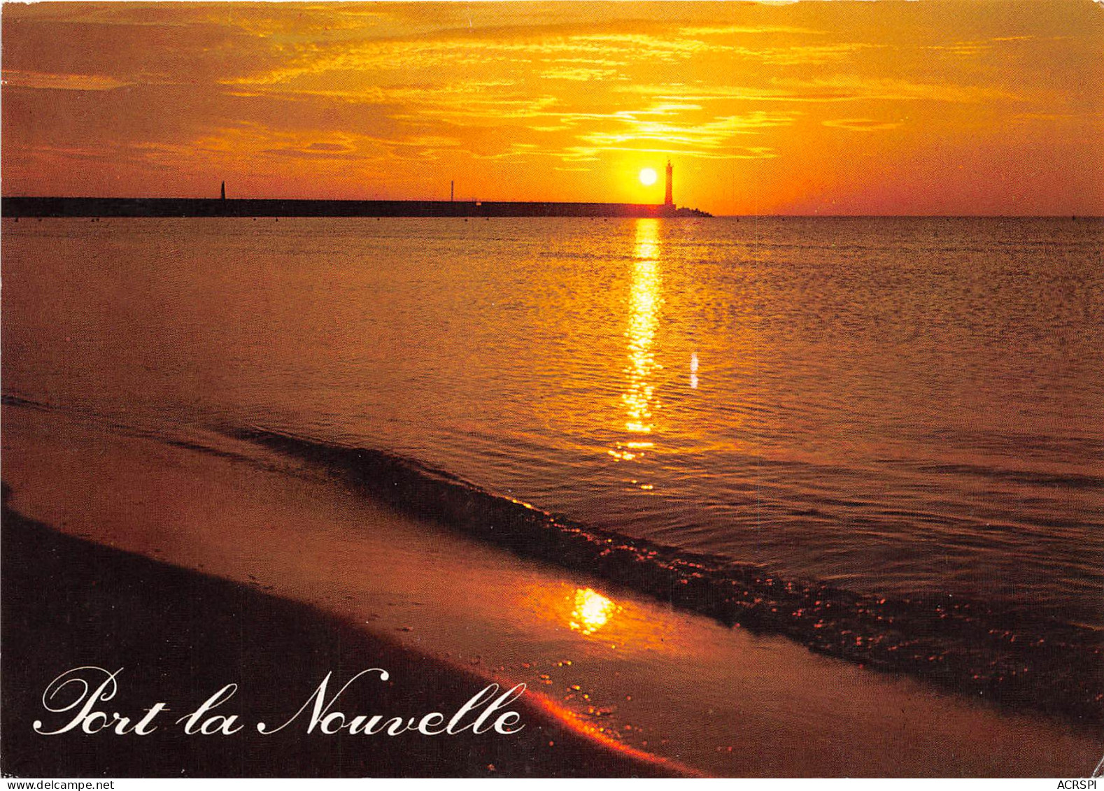 PORT LA NOUVELLE Aurore Sur Le Phare 24(scan Recto-verso) MB2334 - Port La Nouvelle