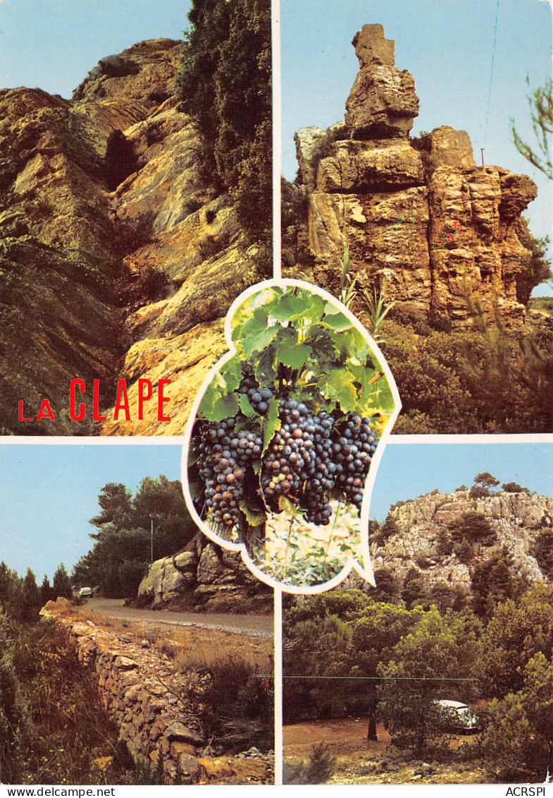 NARBONNE PLAGE Curiosites Et Sites Pittoresques Du Massif De La Clape 4(scan Recto-verso) MB2335 - Narbonne