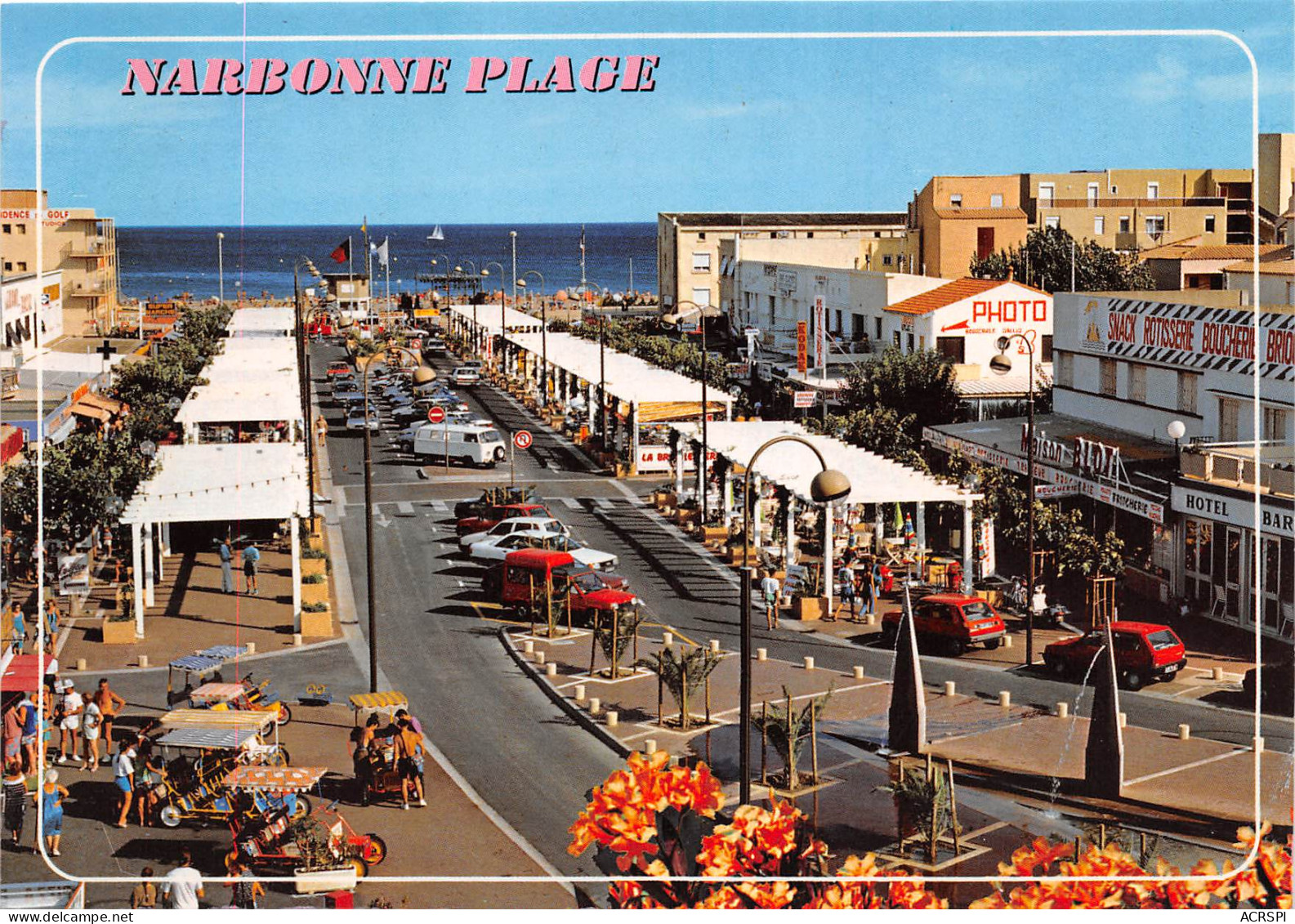 NARBONNE PLAGE Le Boulevard De La Mediterranee 30(scan Recto-verso) MB2335 - Narbonne