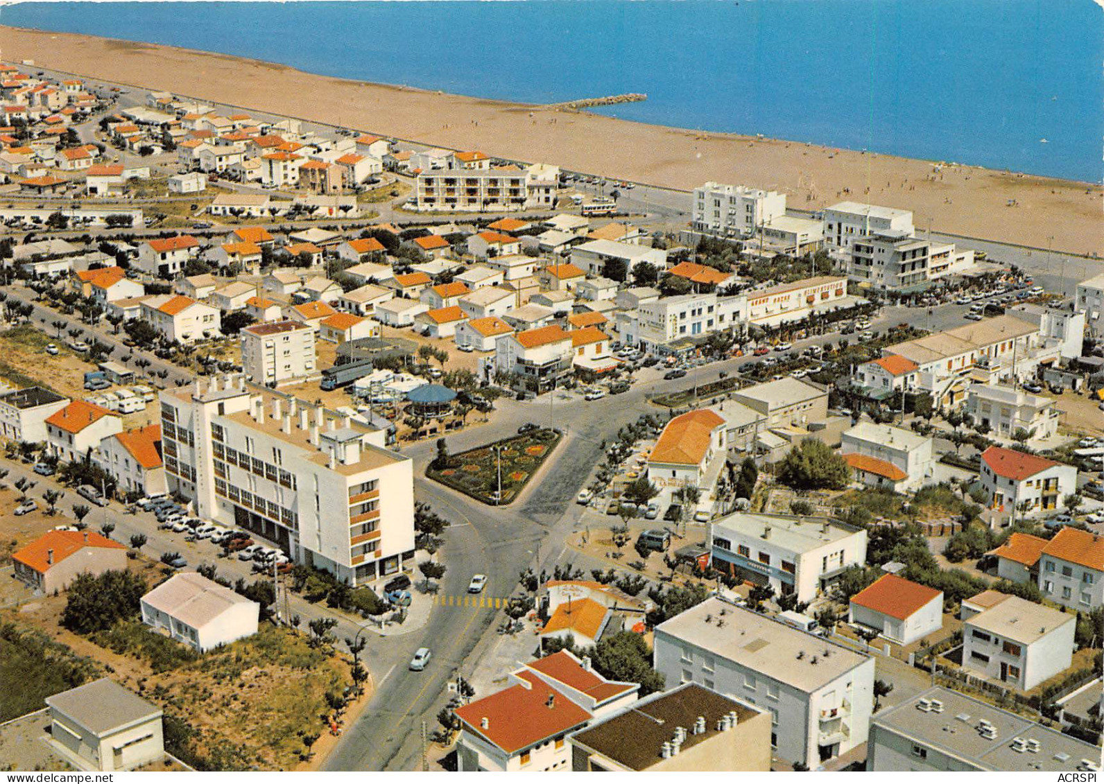 NARBONNE PLAGE Vue Aerienne De La Station  Balneaire 3(scan Recto-verso) MB2340 - Narbonne