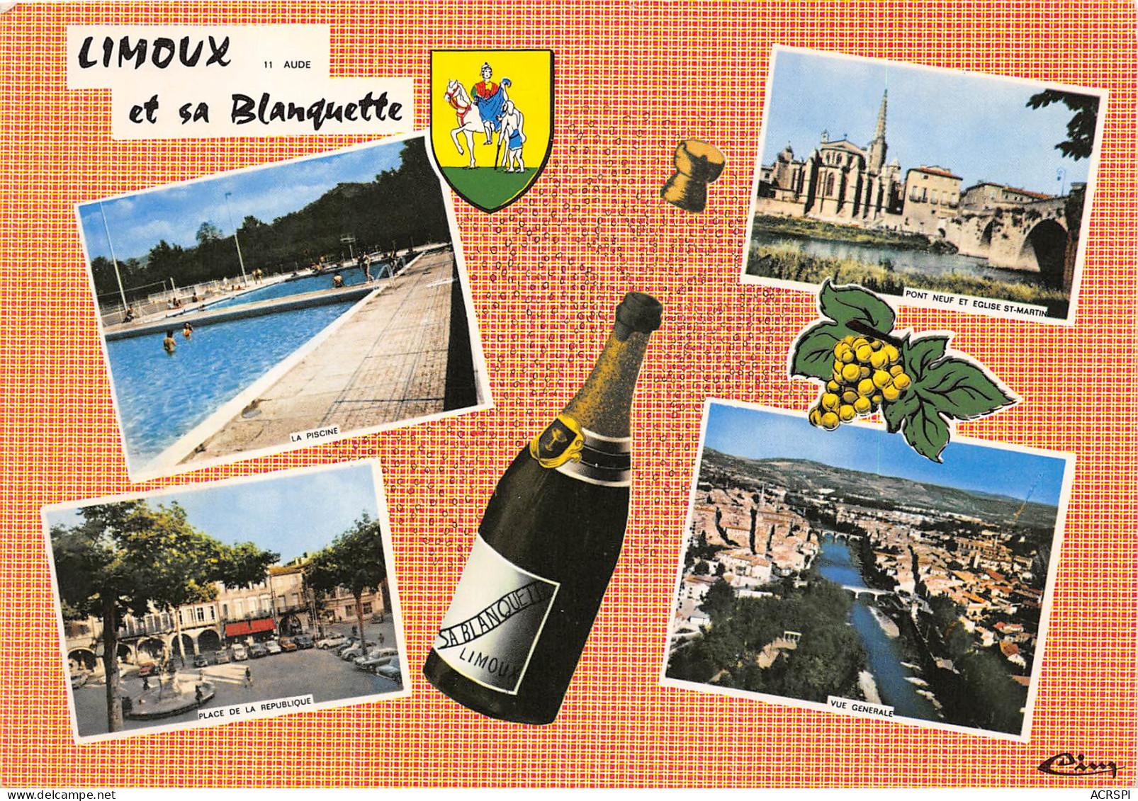 LIMOUX Et Sa Blanquette 5(scan Recto-verso) MB2340 - Limoux