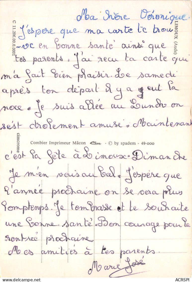 LIMOUX Et Sa Blanquette 5(scan Recto-verso) MB2340 - Limoux