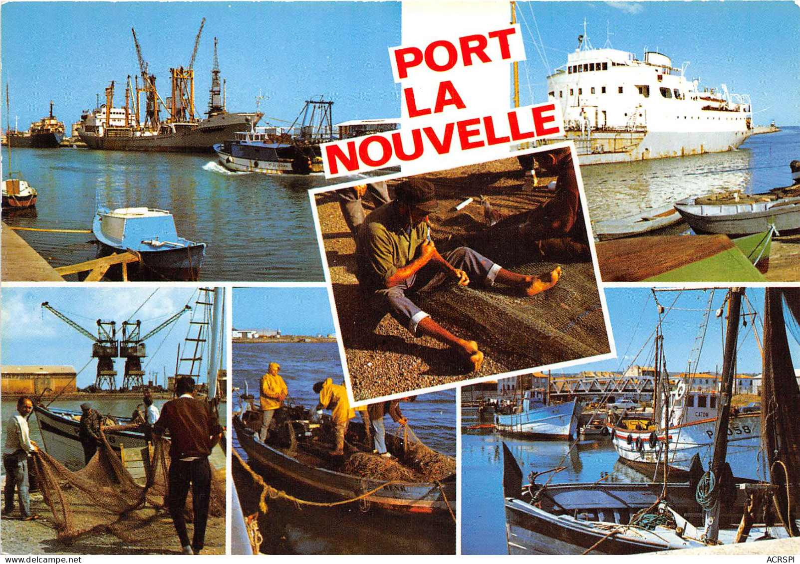 PORT LA NOUVELLE Son Port Ses Marines Sa Vie Active 9(scan Recto-verso) MB2343 - Port La Nouvelle