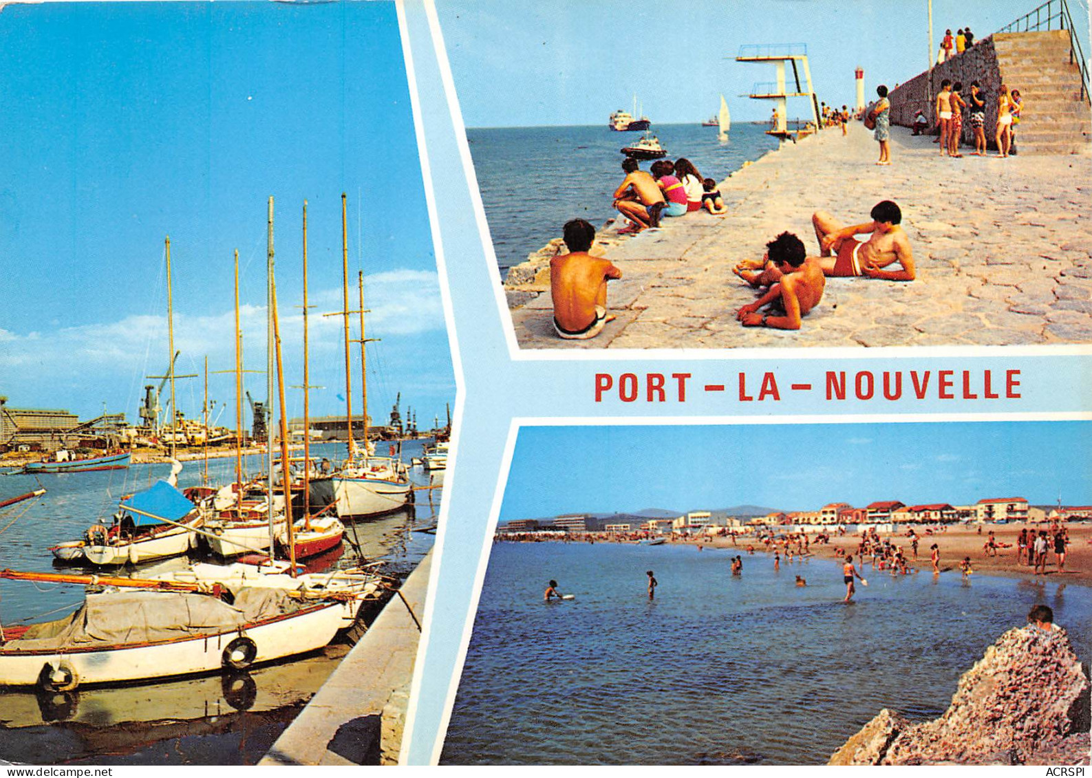 PORT LA NOUVELLE Souvenir 25(scan Recto-verso) MB2343 - Port La Nouvelle