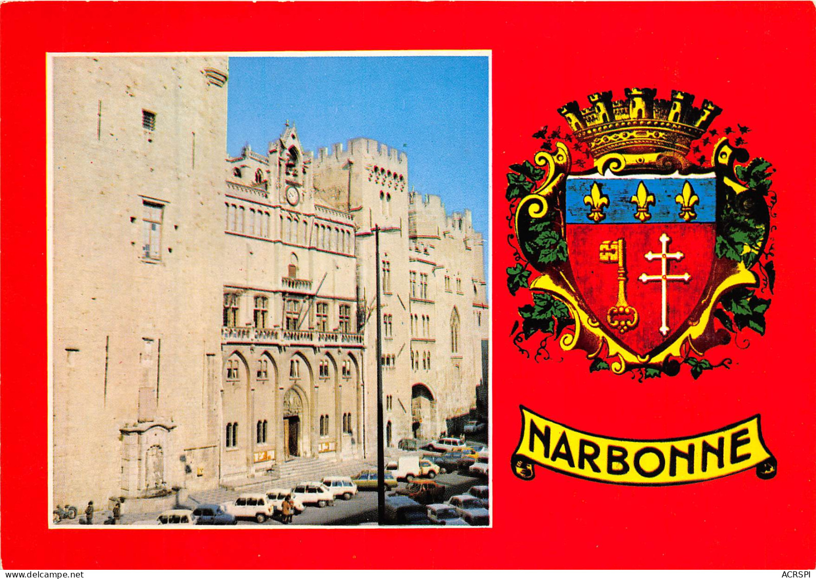 NARBONNE La Place De L Hotel De Ville 28(scan Recto-verso) MB2343 - Narbonne