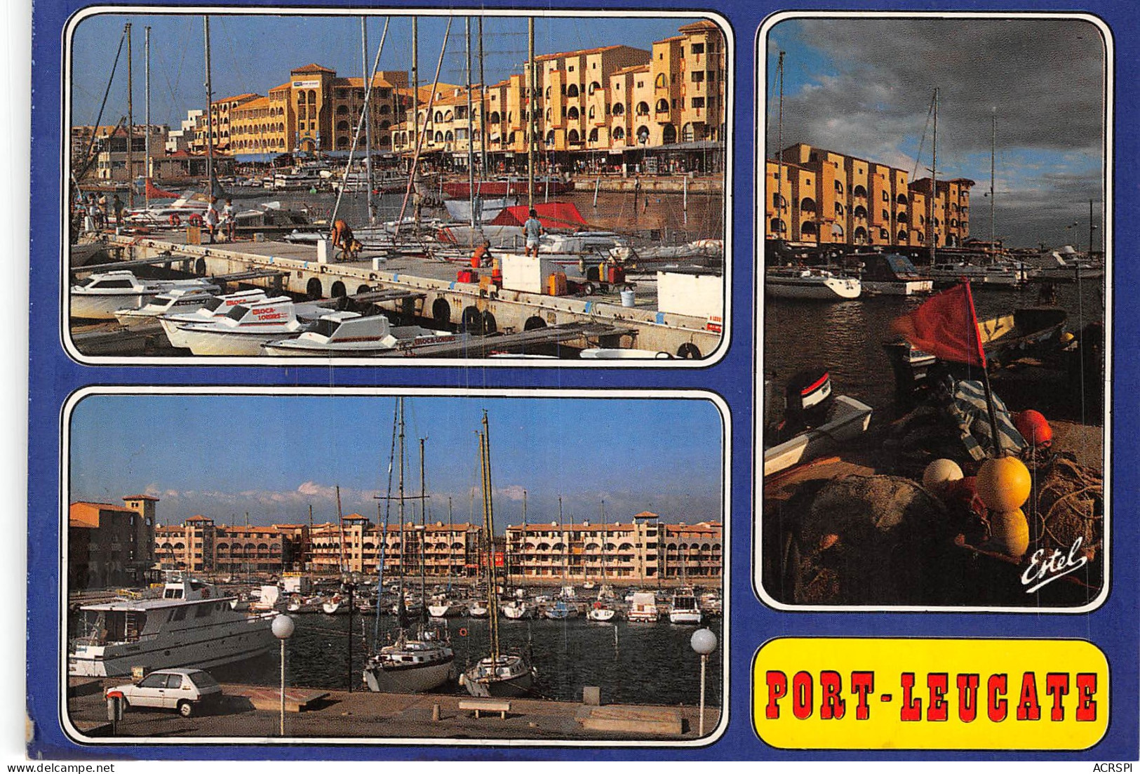 PORT LEUCATE Divers Aspects Du Port De Plaisance 1(scan Recto-verso) MB2344 - Leucate