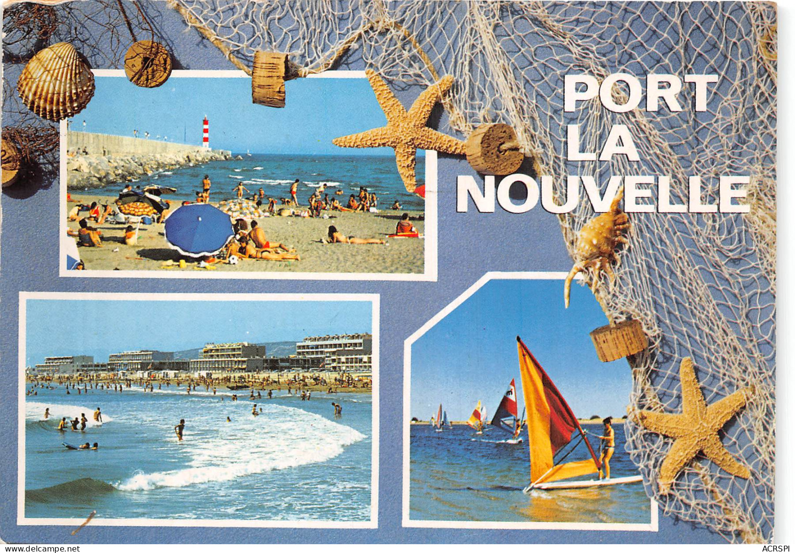 PORT LA NOUVELLE La Plage Le Phare 3(scan Recto-verso) MB2344 - Port La Nouvelle