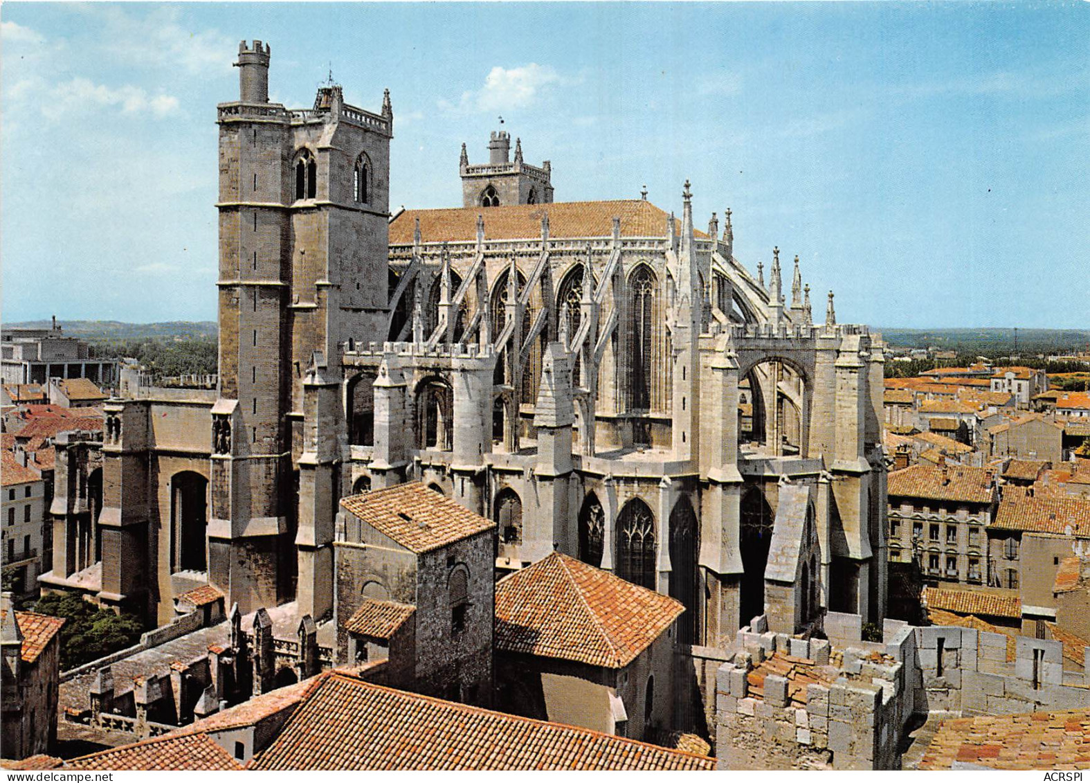 NARBONNE La Cathedrale Saint Just 6(scan Recto-verso) MB2344 - Narbonne