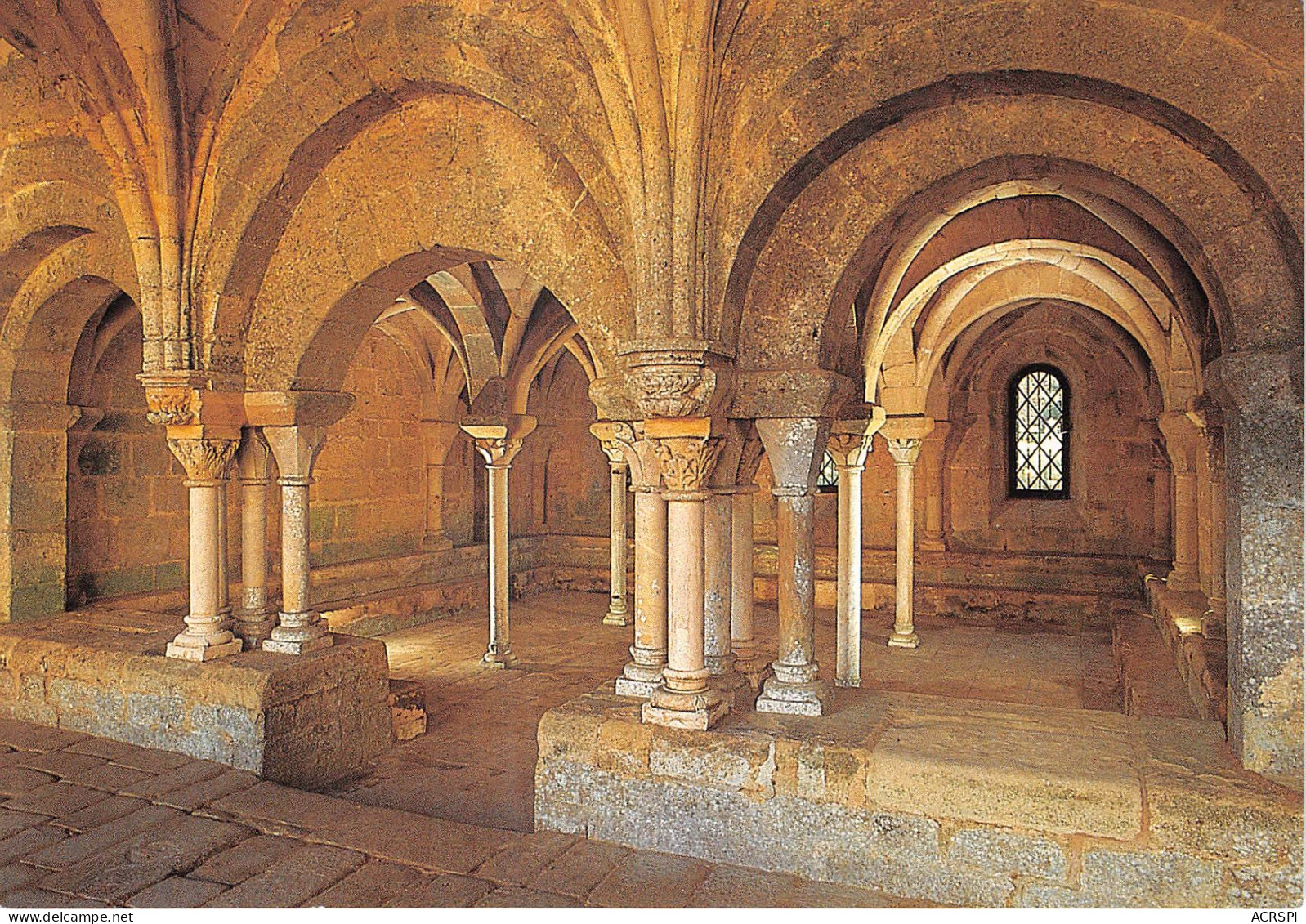 NARBONNE Abbaye De Fontfroide La Salle Capitulaire 18(scan Recto-verso) MB2344 - Narbonne