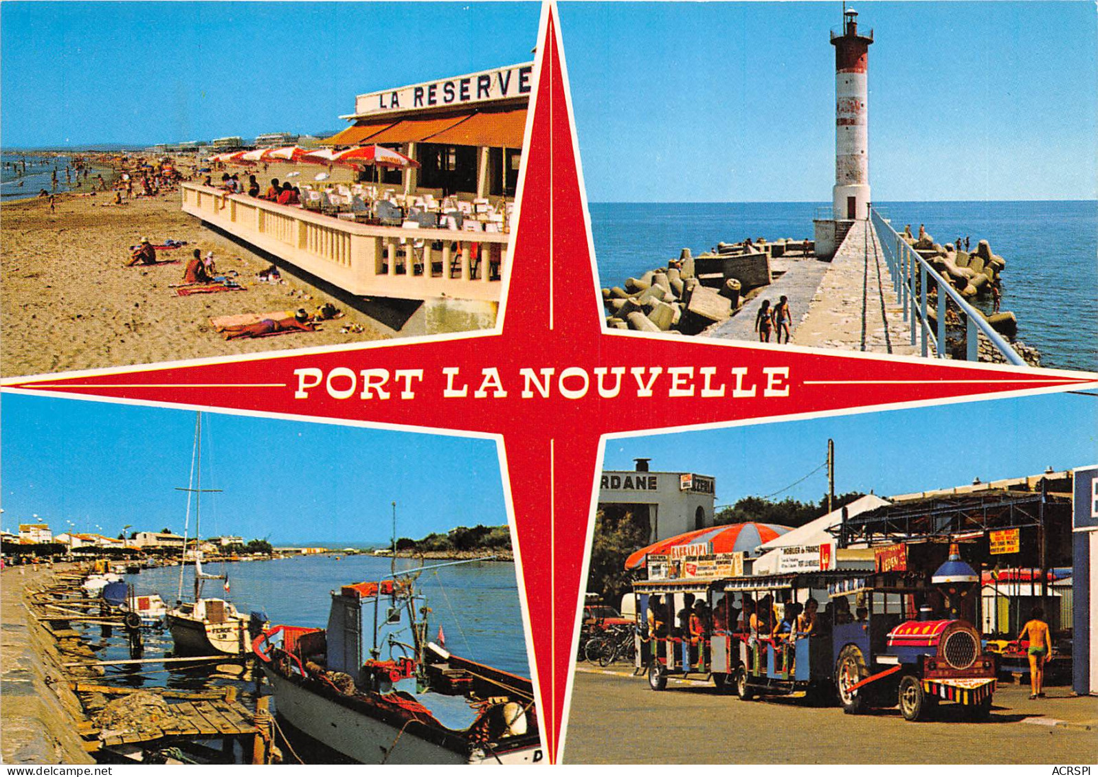 PORT LA Nouvelle Souvenirs 13(scan Recto-verso) MB2345 - Port La Nouvelle