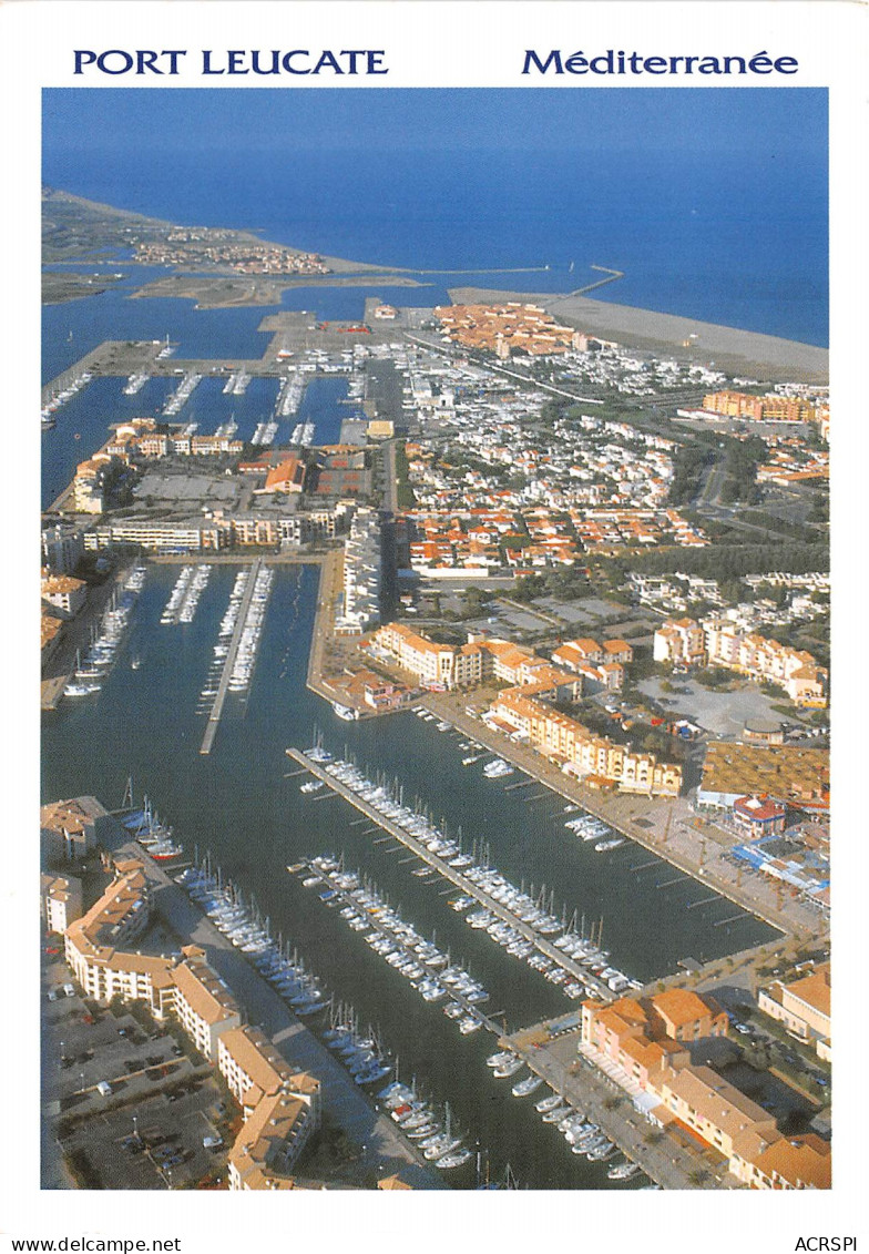 PORT LEUCATE Vue Aerienne Du Port 26(scan Recto-verso) MB2345 - Leucate