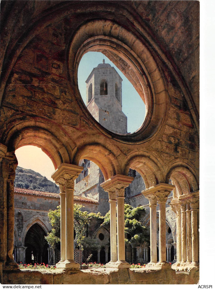 NARBONNE Abbaye De Fontfroide Le Cloitre Et Le Clocher 15(scan Recto-verso) MB2346 - Narbonne