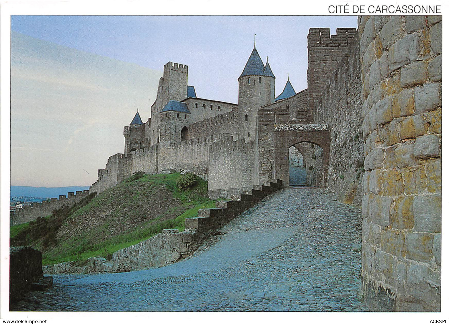 CITE De CARCASSONNE La Porte D Aude Le Chateau Comtal 29(scan Recto-verso) MB2346 - Carcassonne