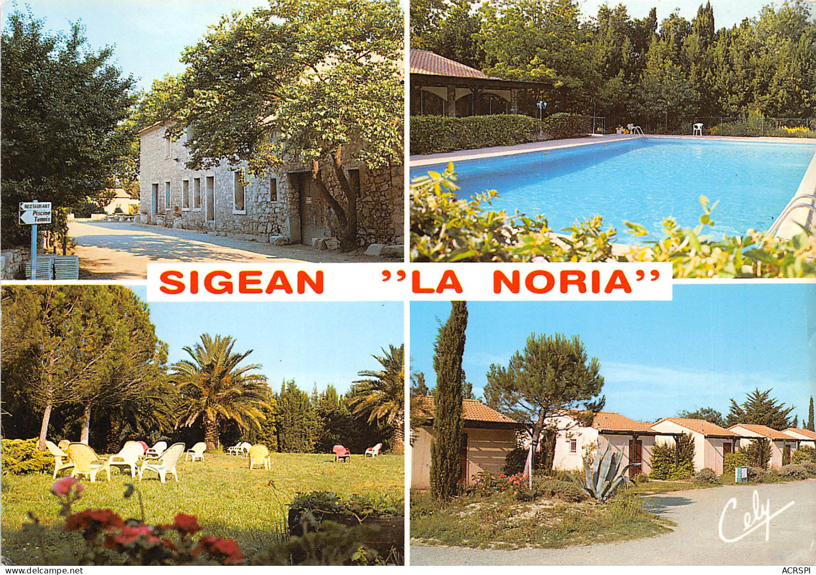 SIGEAN A Noria Village De Vacances L9(scan Recto-verso) MB2347 - Sigean