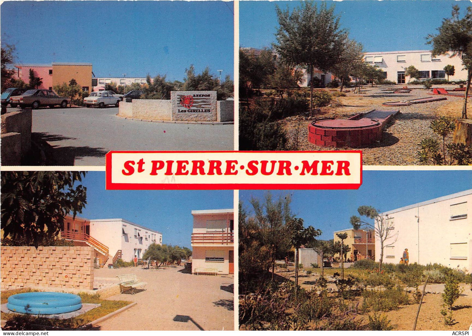 St Pierre Sur Mer AREPOS Les Girelles  14(scan Recto-verso) MB2348 - Carcassonne