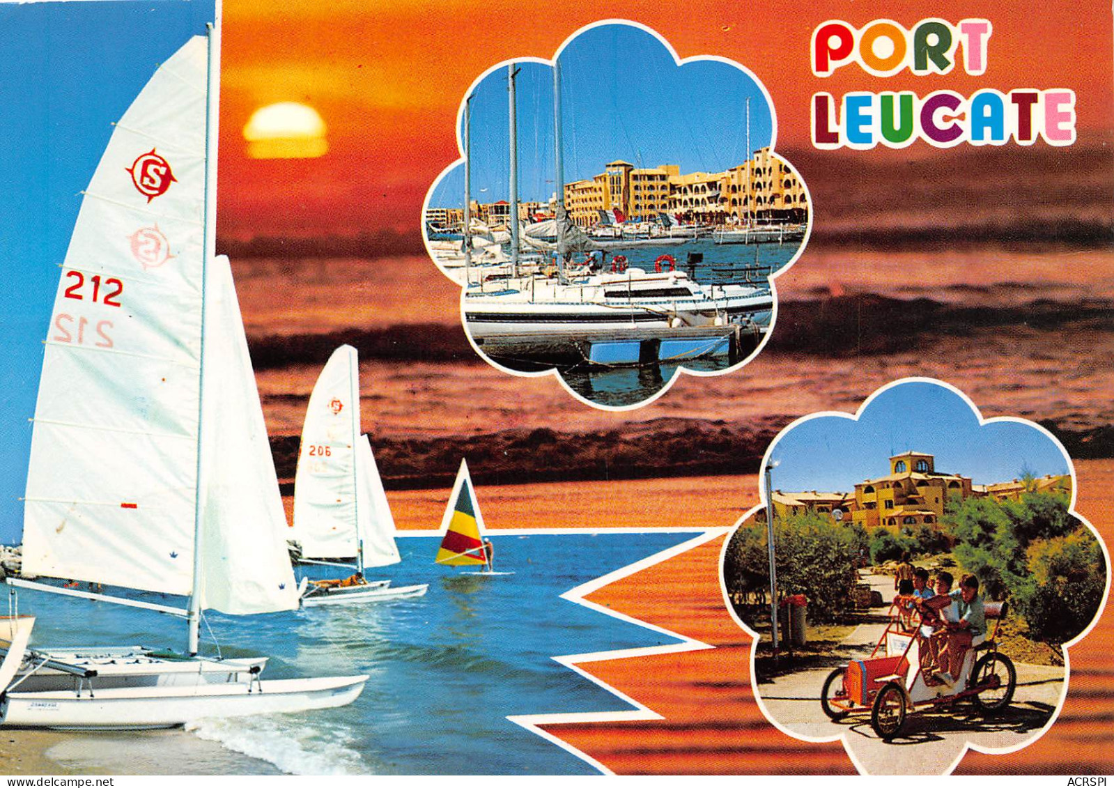 PORT LEUCATE 30scan Recto-verso) MB2348 - Leucate