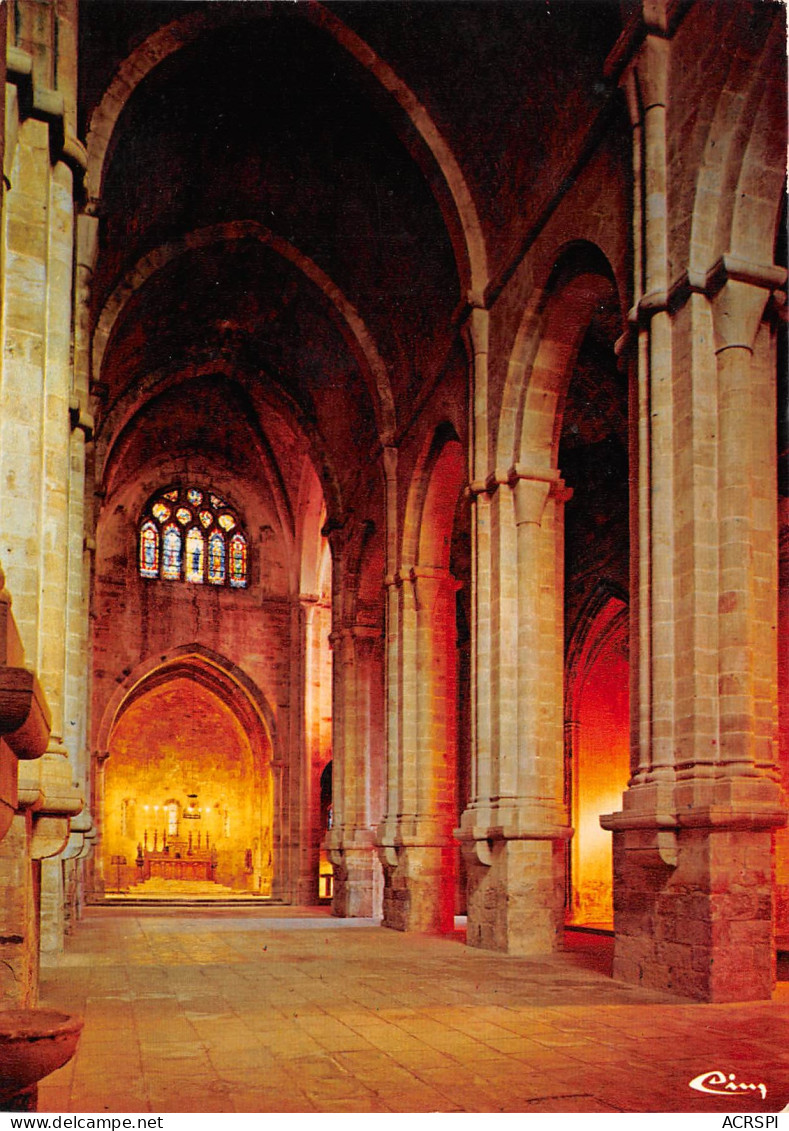 NARBONNE Abbaye De Fontfroide L Eglise La Grande Nef 7(scan Recto-verso) MB2349 - Narbonne