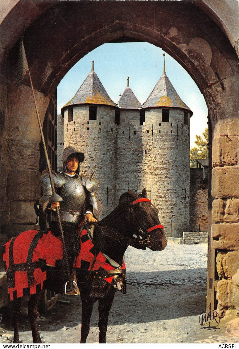 LA CITE DE CARCASSONNE La Plus Grande Forteresse D Europe Entree Du Chateau Comtal 14(scan Recto-verso) MB2349 - Carcassonne