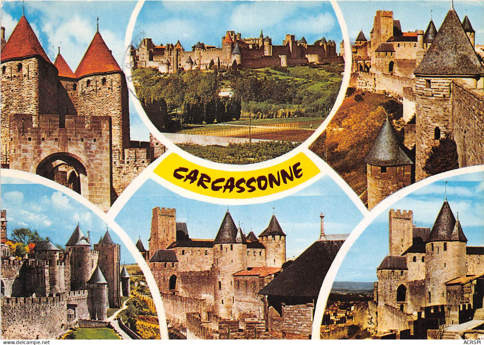 CITE DE CARCASSONNE Divers Aspects De La Ville 18(scan Recto-verso) MB2349 - Carcassonne