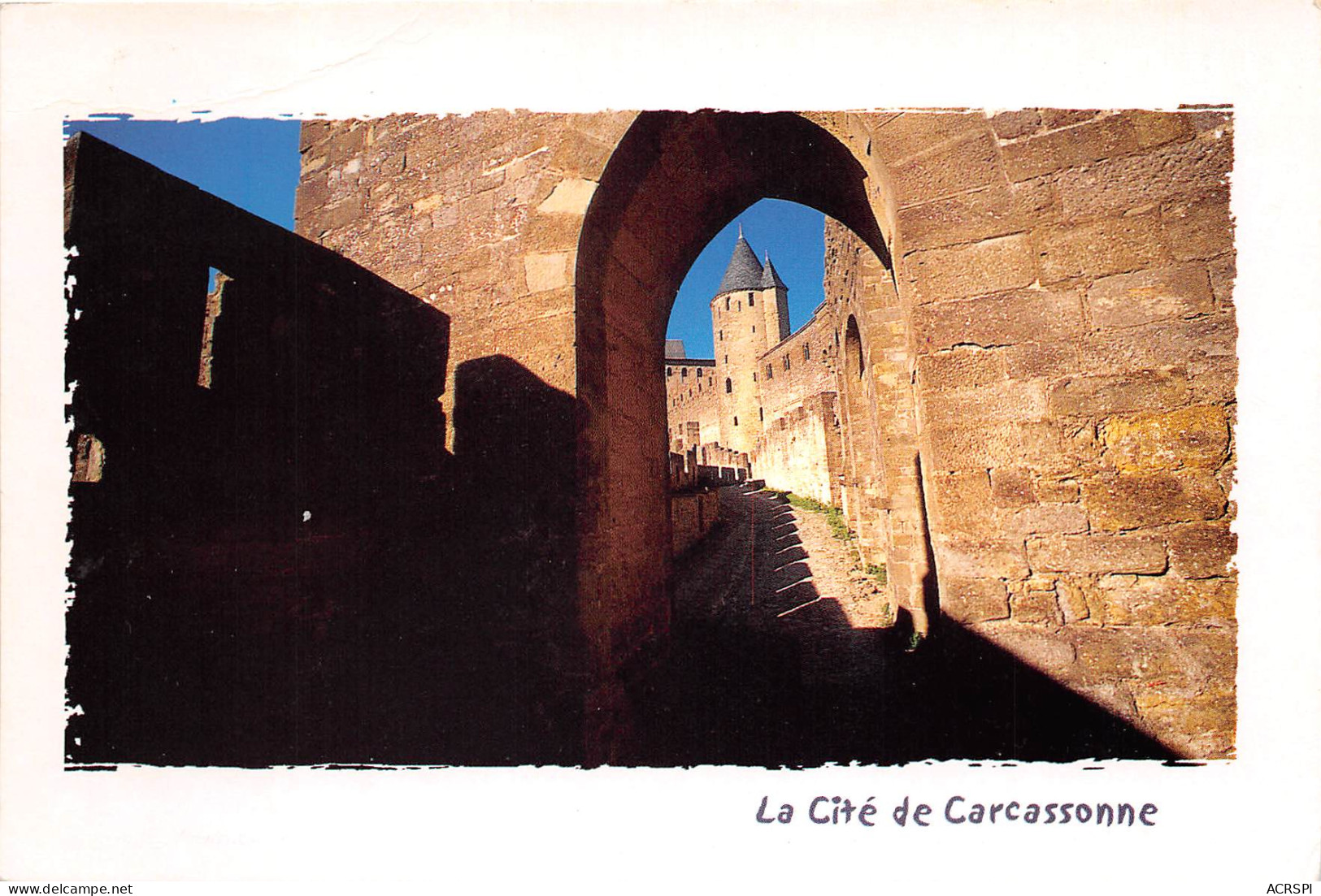 CARCASSONNE Les Remaprts Au Dessus De La Porte D Aude 25(scan Recto-verso) MB2349 - Carcassonne