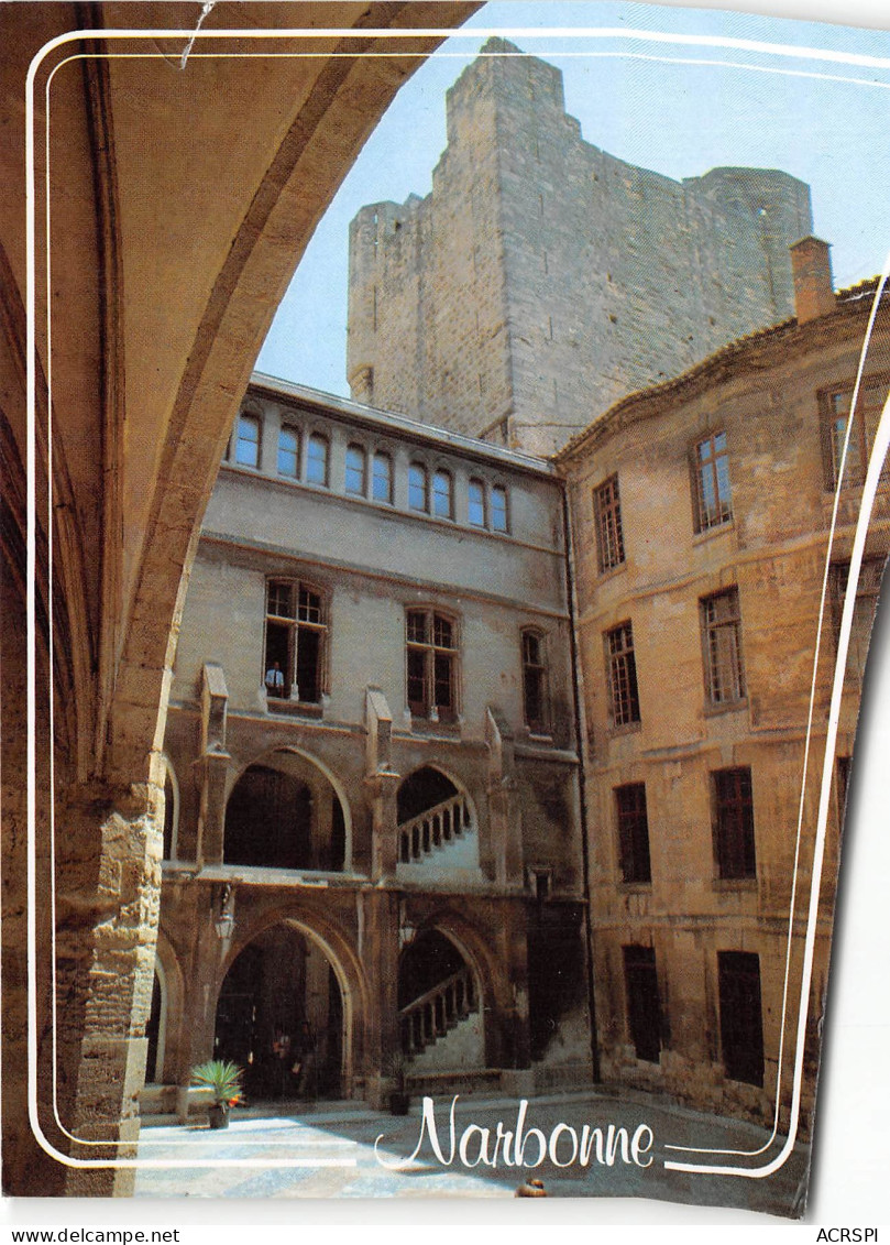 NARBONNE Cour Interieure Du Palais Des Archeveques 27(scan Recto-verso) MB2349 - Narbonne