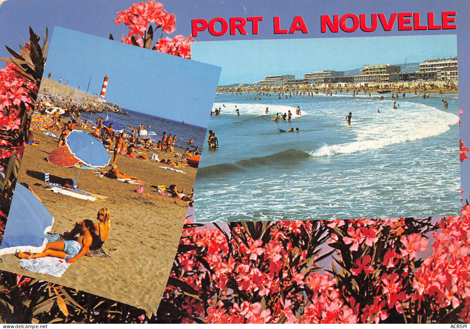 PORT LA NOUVELLE Le Phare La Plage 29(scan Recto-verso) MB2349 - Port La Nouvelle