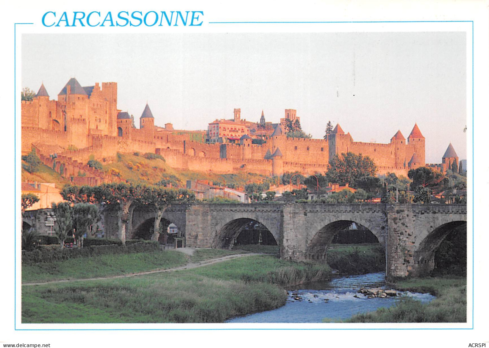 CARCASSONNE Vue Extererieure Des Remaprts De La Cite 18(scan Recto-verso) MB2351 - Carcassonne