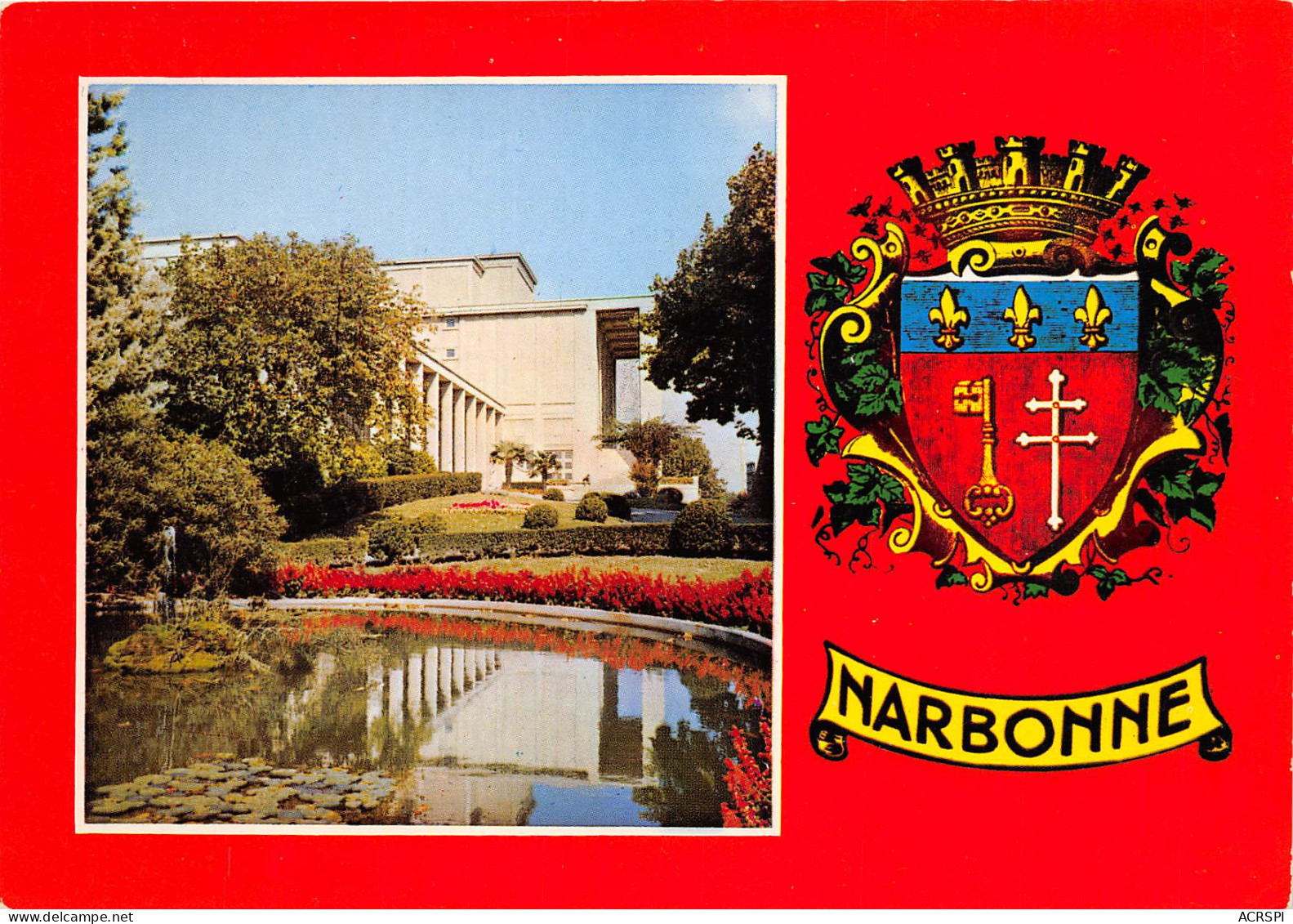 NARBONNE Le Palais Des Arts Et Du Travail 23(scan Recto-verso) MB2351 - Narbonne