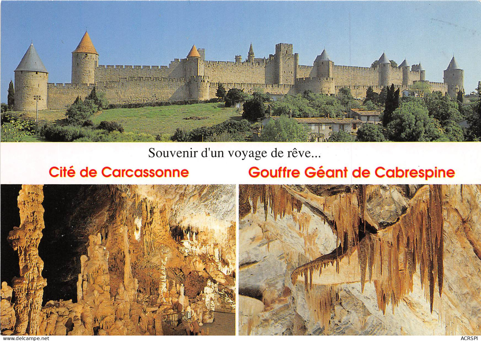 CARCASSONNE Gouffre Geant De Cabrespine 10(scan Recto-verso) MB2352 - Carcassonne