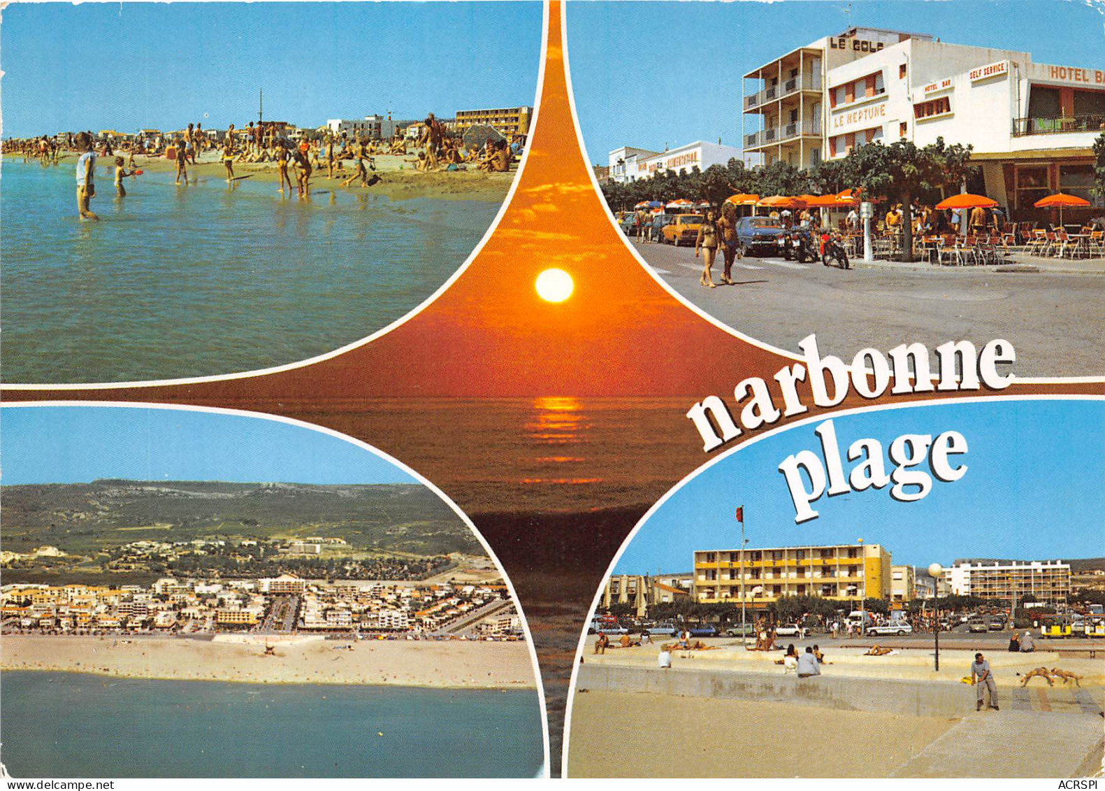 NARBONNE PLAGE La Plage La Ville 29(scan Recto-verso) MB2352 - Narbonne