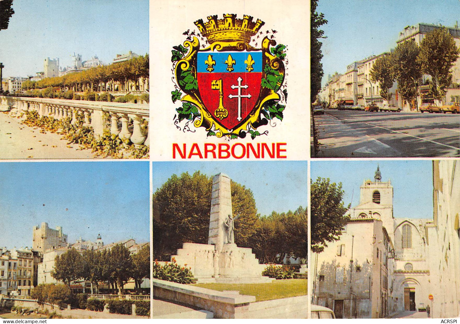 NARBONNE Cours Republique Mt Dr Ferroul Basilique St Paul 1(scan Recto-verso) MB2353 - Narbonne