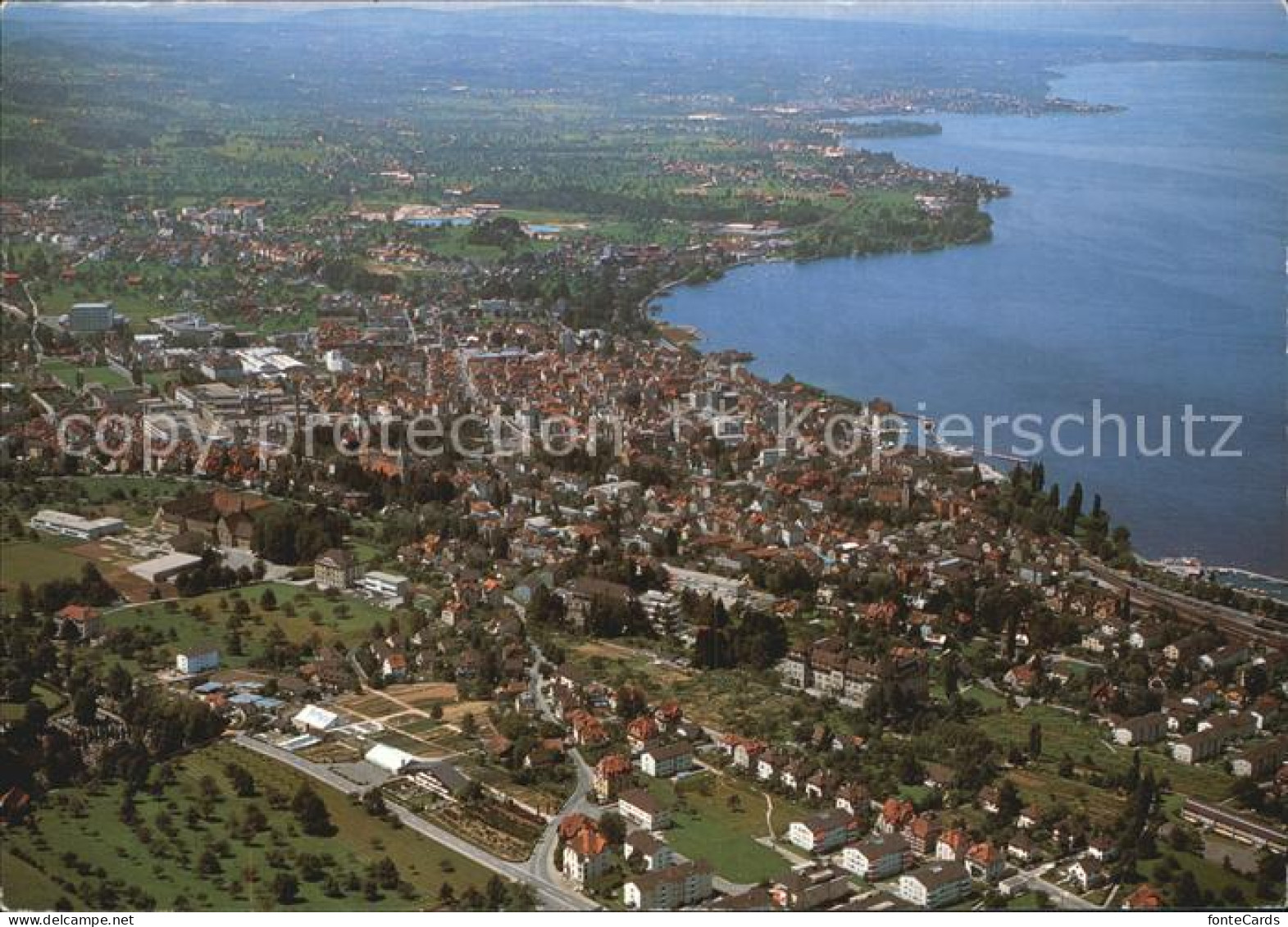 12507413 Rorschach Bodensee Fliegeraufnahme Rorschach - Sonstige & Ohne Zuordnung