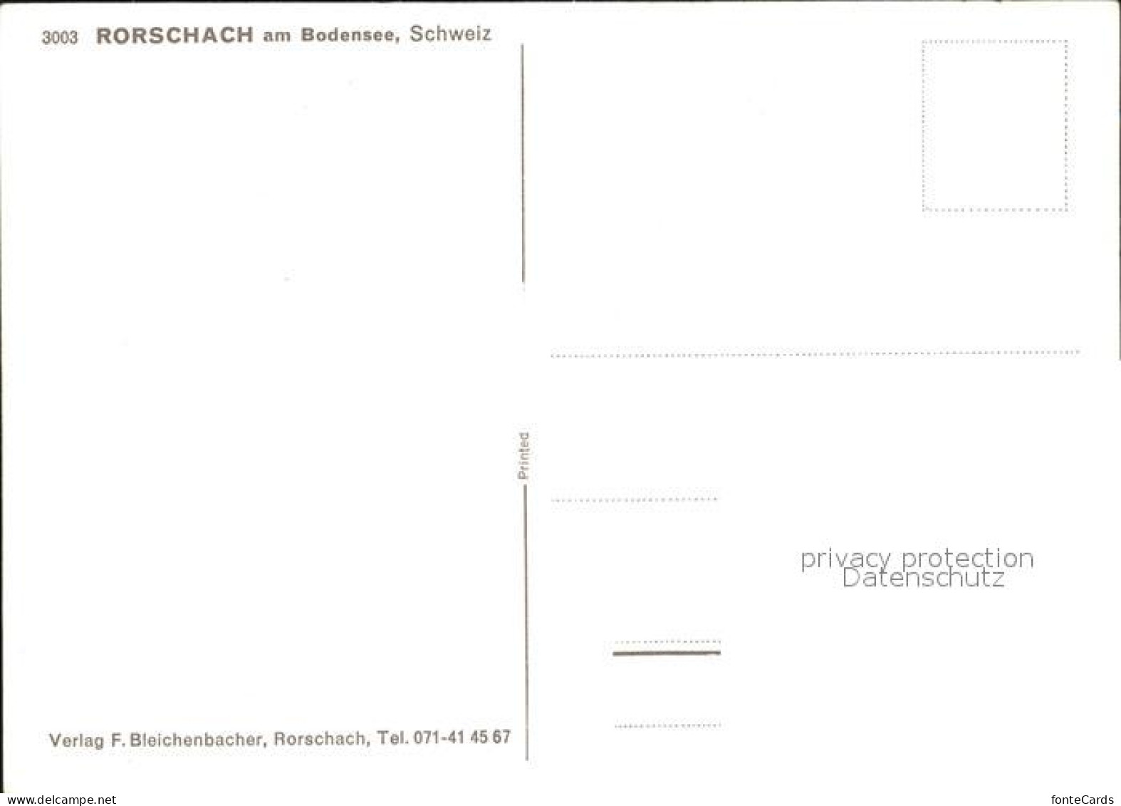 12507413 Rorschach Bodensee Fliegeraufnahme Rorschach - Andere & Zonder Classificatie
