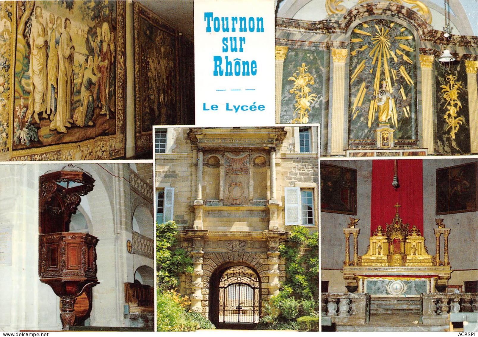 TOURNON SUR RHONE Le Lycee 22(scan Recto-verso) MB2357 - Tournon