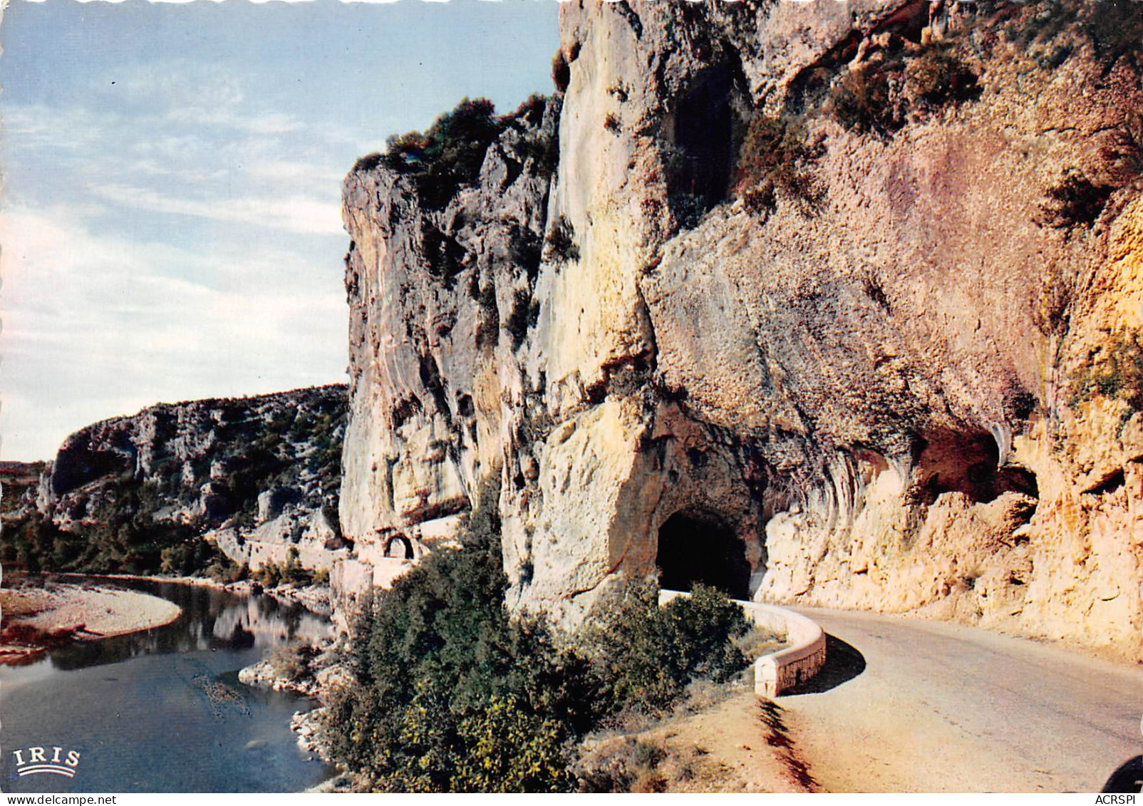Les Tunnels Sur La Route Du Pont D Arc 1(scan Recto-verso) MB2361 - Vallon Pont D'Arc