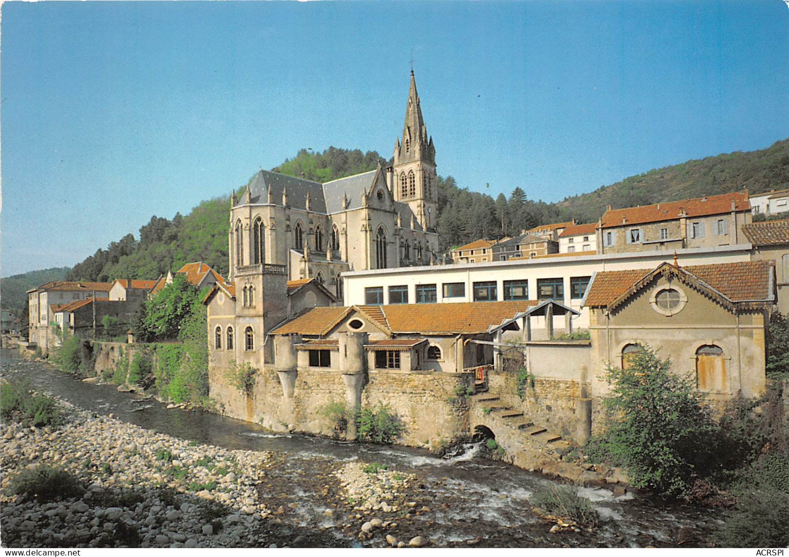 VALS LES BAINS La Volane Et L Eglise 20(scan Recto-verso) MB2365 - Vals Les Bains