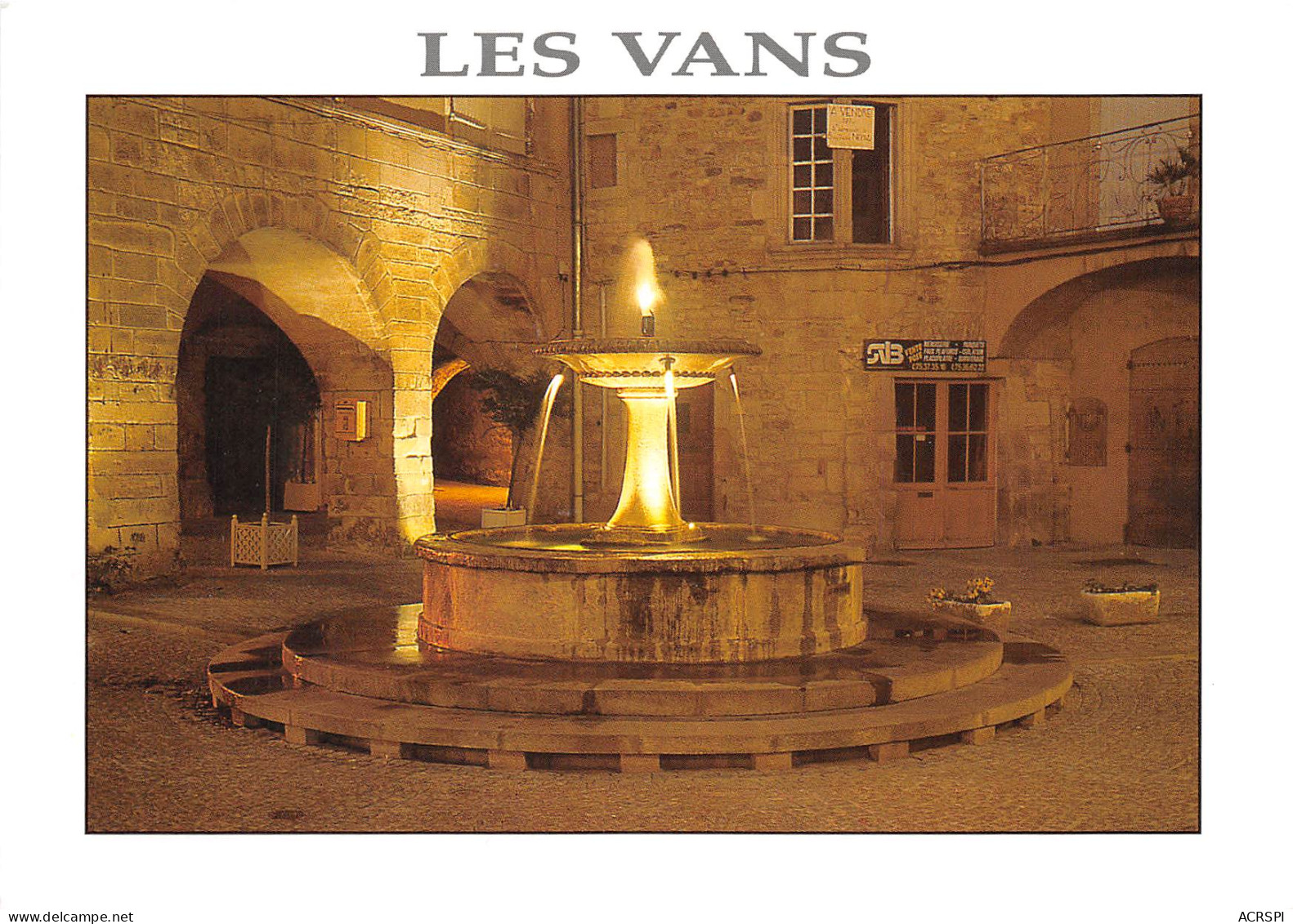 LES VANS La Fontaine 1(scan Recto-verso) MB2369 - Les Vans