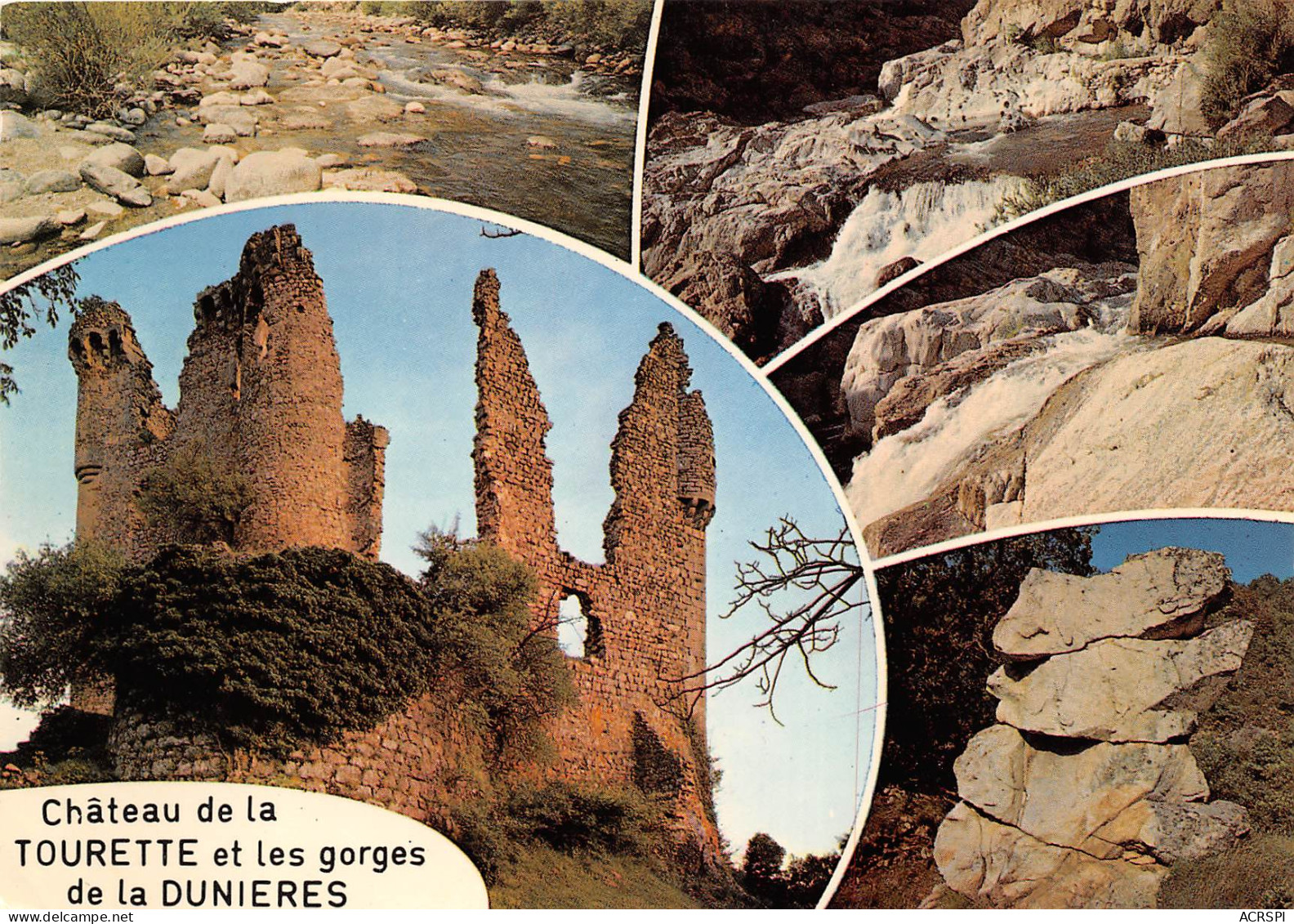 VERNOUX EN VIVARAIS La Tourette Et Les Gorges De La Dunieres 6(scan Recto-verso) MB2371 - Vernoux