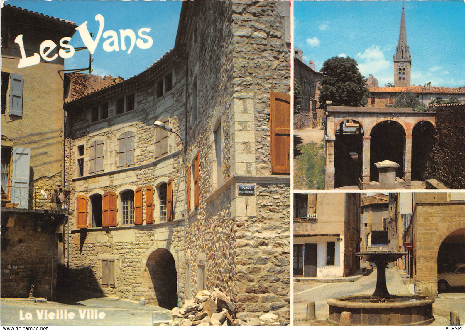 LES VANS La Vieille Ville 2(scan Recto-verso) MB2375 - Les Vans