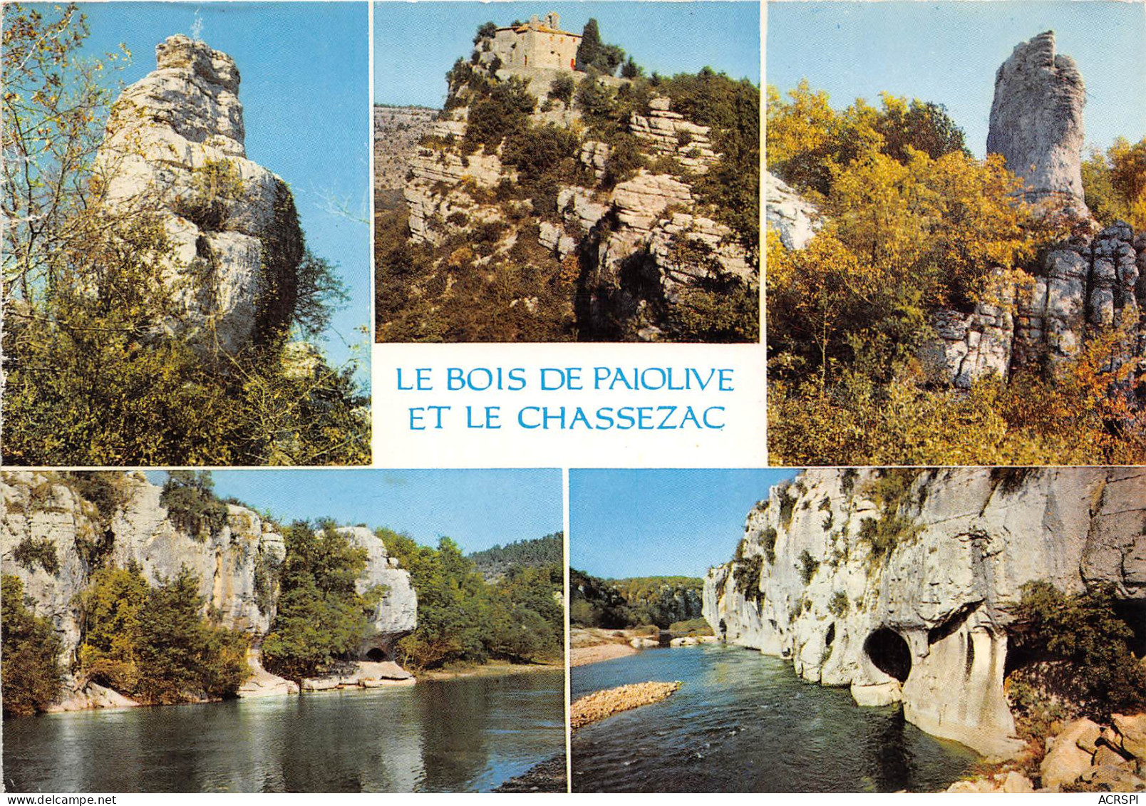 LE BOIS DE PAIOLOVE Et Ses Curieux Rochers Au Centre L Ermitage Saint Eugene 16(scan Recto-verso) MB2375 - Autres & Non Classés