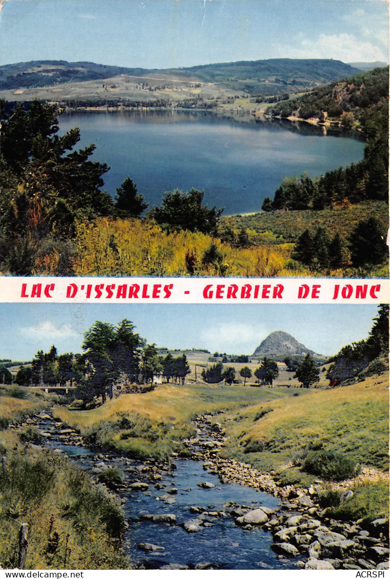 Lac D Issarles La Loire Et Son Premier Affluent 8(scan Recto-verso) MB2376 - Autres & Non Classés