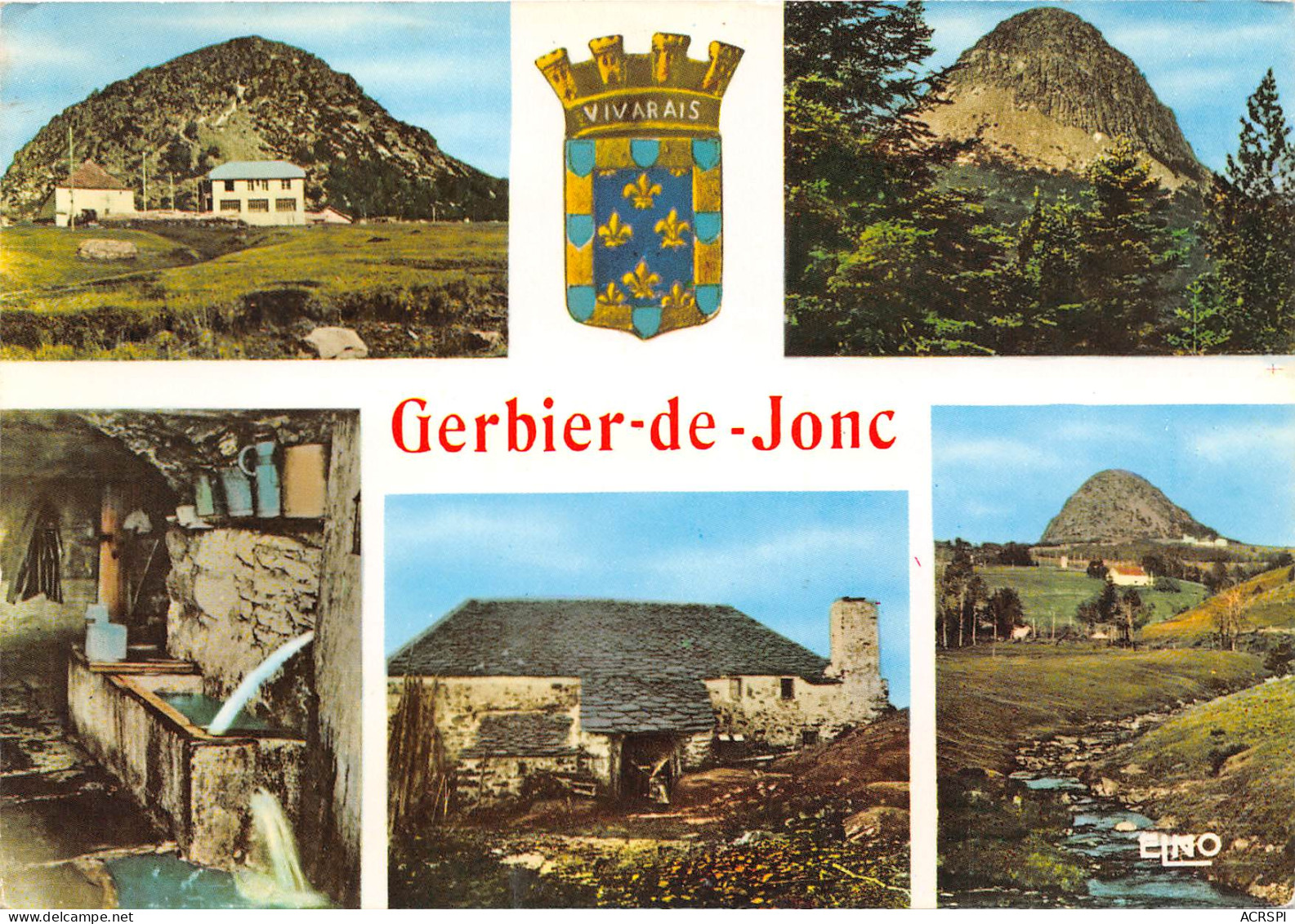 GERBIER DE JONC Le Gerbier La Ferme De La Loire Et Sonr Restaurant 10(scan Recto-verso) MB2376 - Sonstige & Ohne Zuordnung